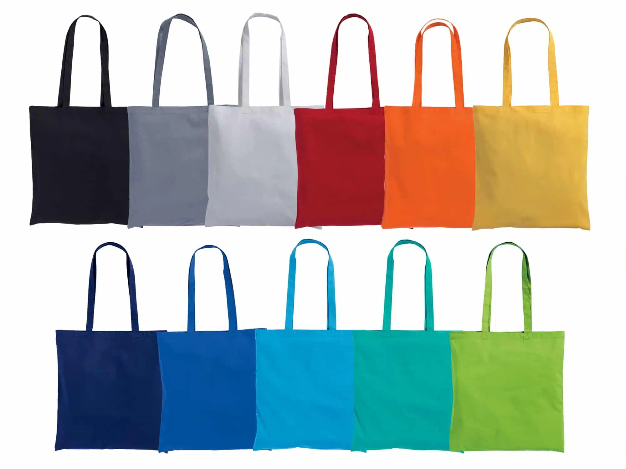 shopper cotone colorate
