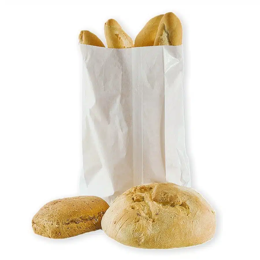 sacchetti pane bianchi di carta