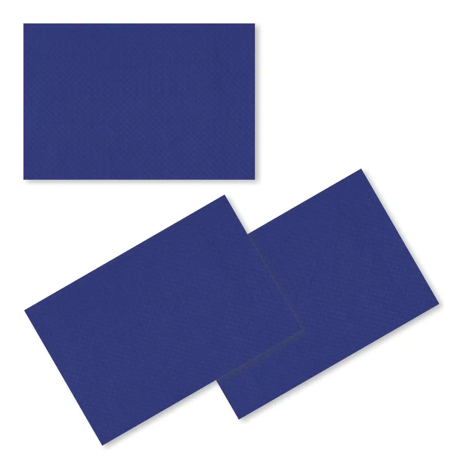 tovagliette di carta colorate blu
